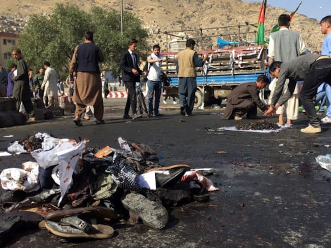 [Fotos] La crudeza del ataque perpetrado por el grupo terrorista EI en Afganistán