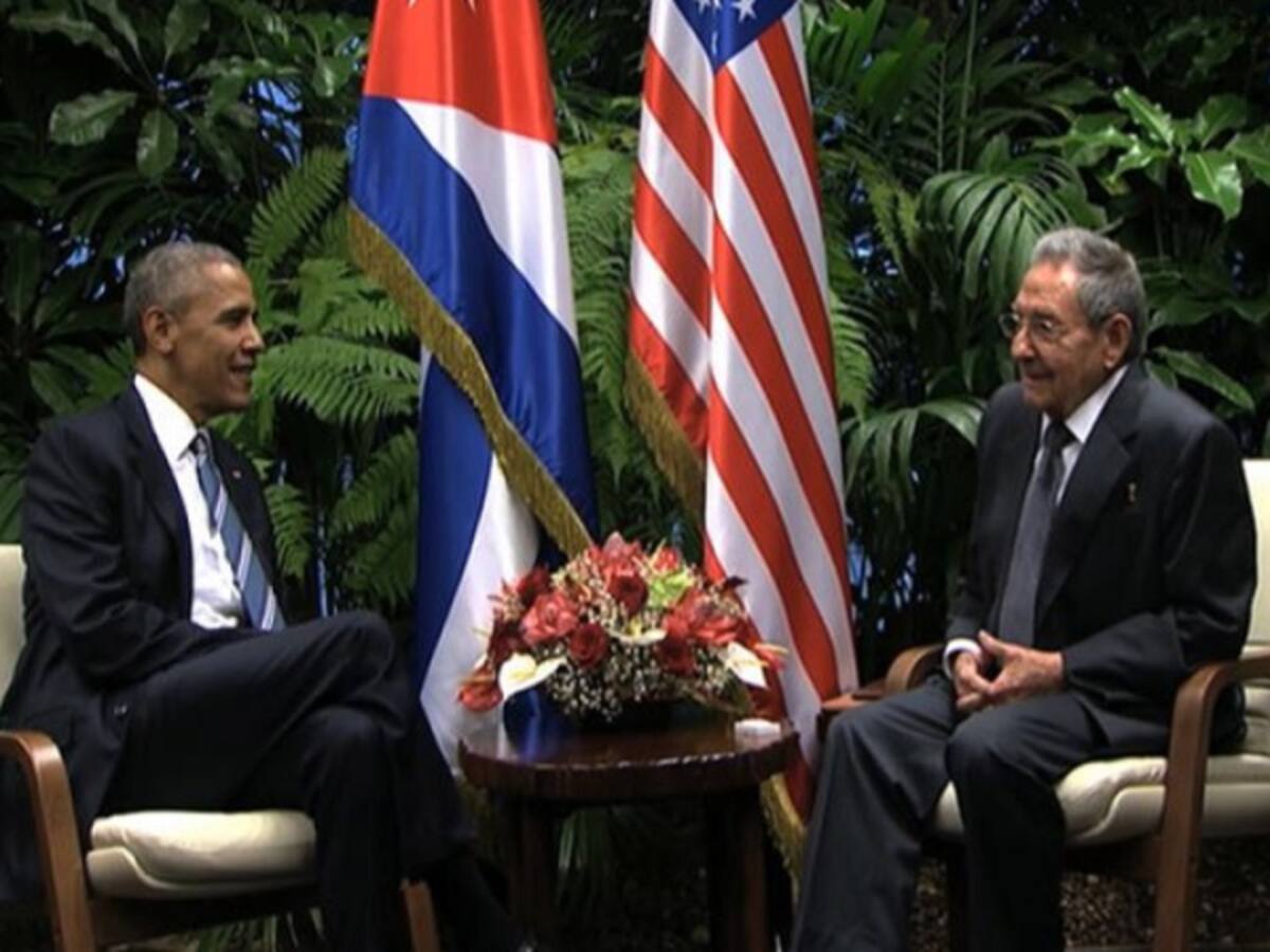 No vemos a Cuba como una amenaza para la seguridad de Estados Unidos: Obama