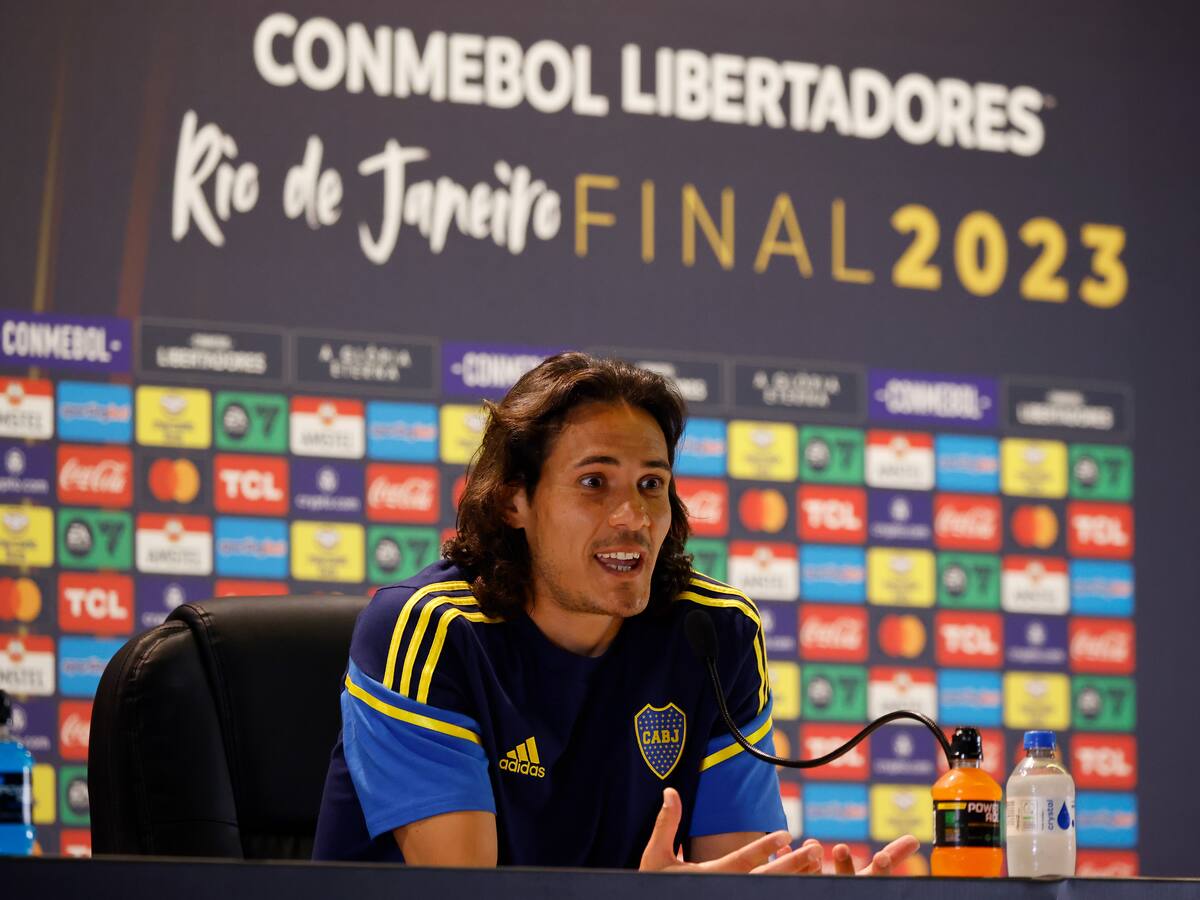 Cavani emocionado en la previa de la final de la Libertadores: “Es el partido de mi vida”
