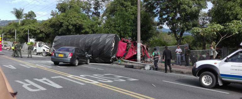Accidente en Villavicencio