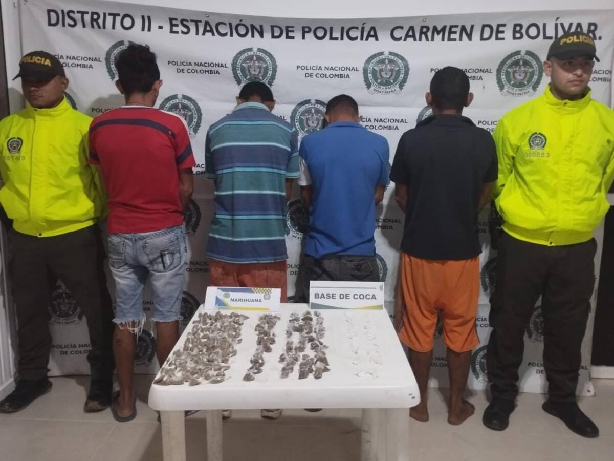 Capturados presuntos jíbaros que delinquían en Zambrano, Bolívar
