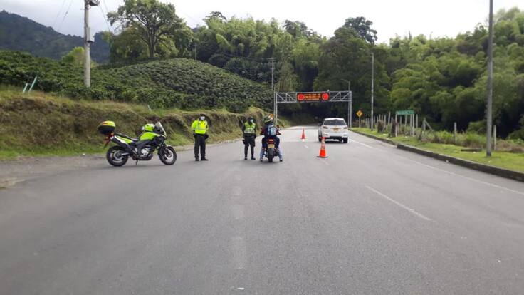 Capitán Eduardo Naranjo, Policía Tránsito, Quindío