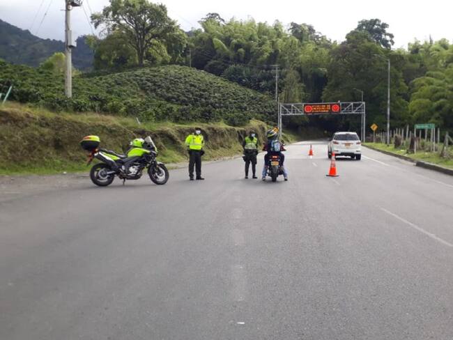 Capitán Eduardo Naranjo, Policía Tránsito, Quindío