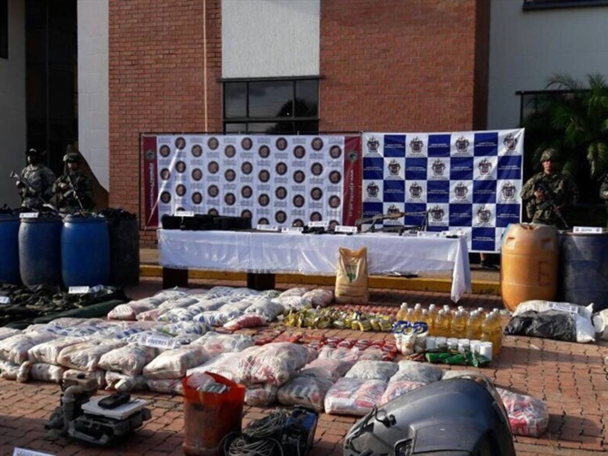 Ejército ubica seis depósitos de armas de disidencias en el Guaviare