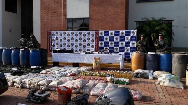 Ejército ubica seis depósitos de armas de disidencias en el Guaviare. Foto: Cortesía Ejército Nacional