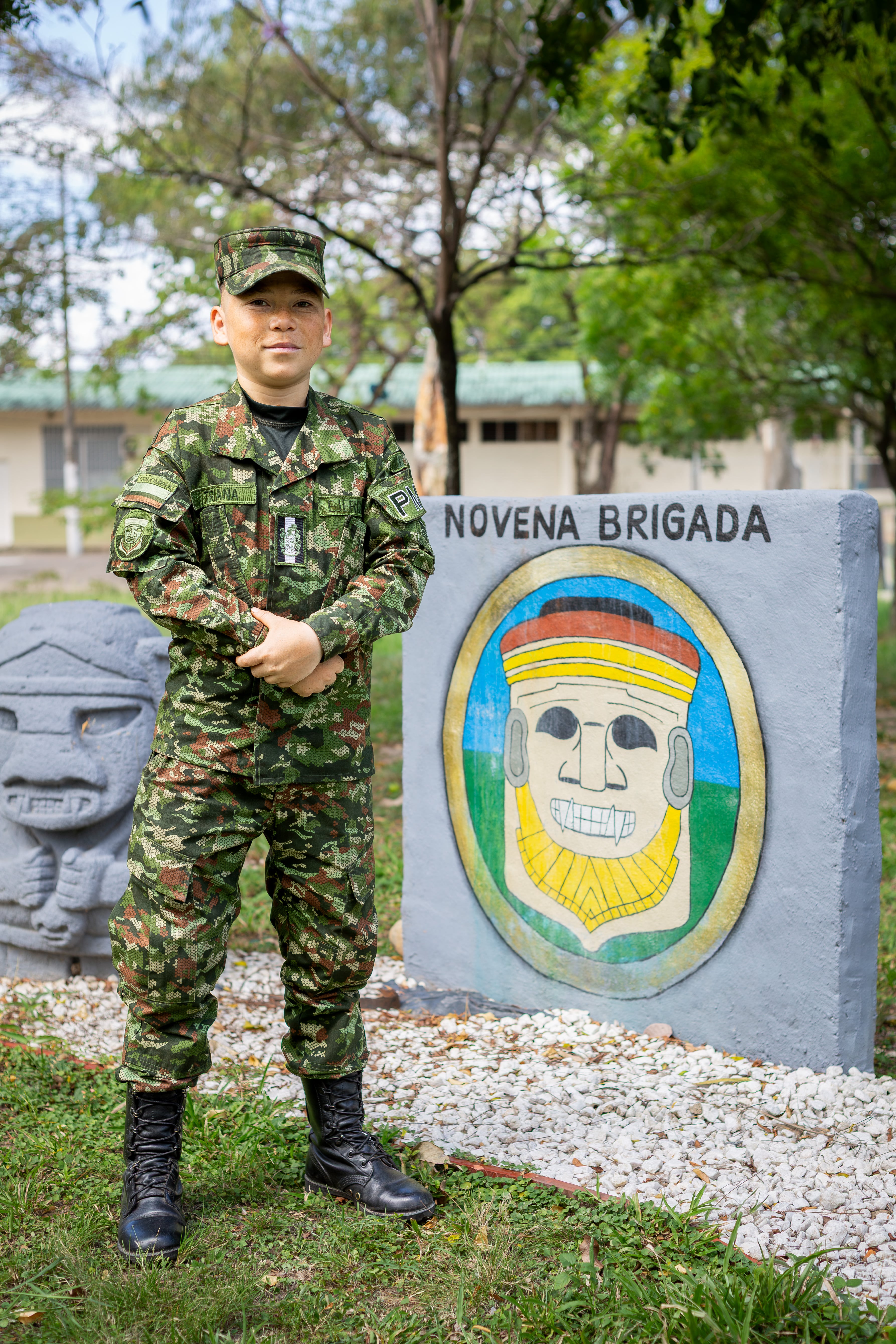 Jaime Humberto Triana Medina, soldado de 19 años. Foto Novena Brigada