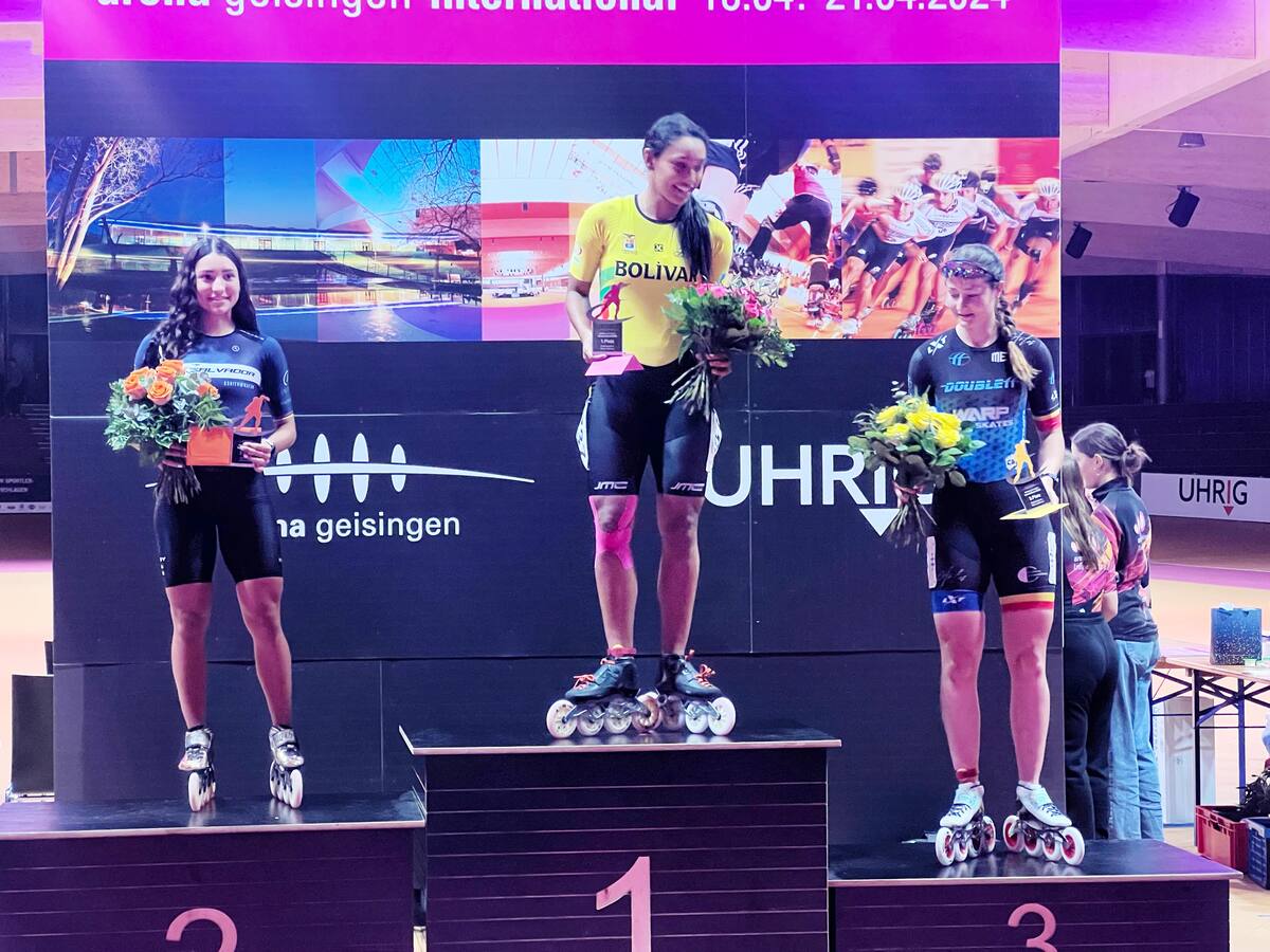 María Fernanda Timms entregó oro a Bolívar Arena Geisingen Internacional en Alemania