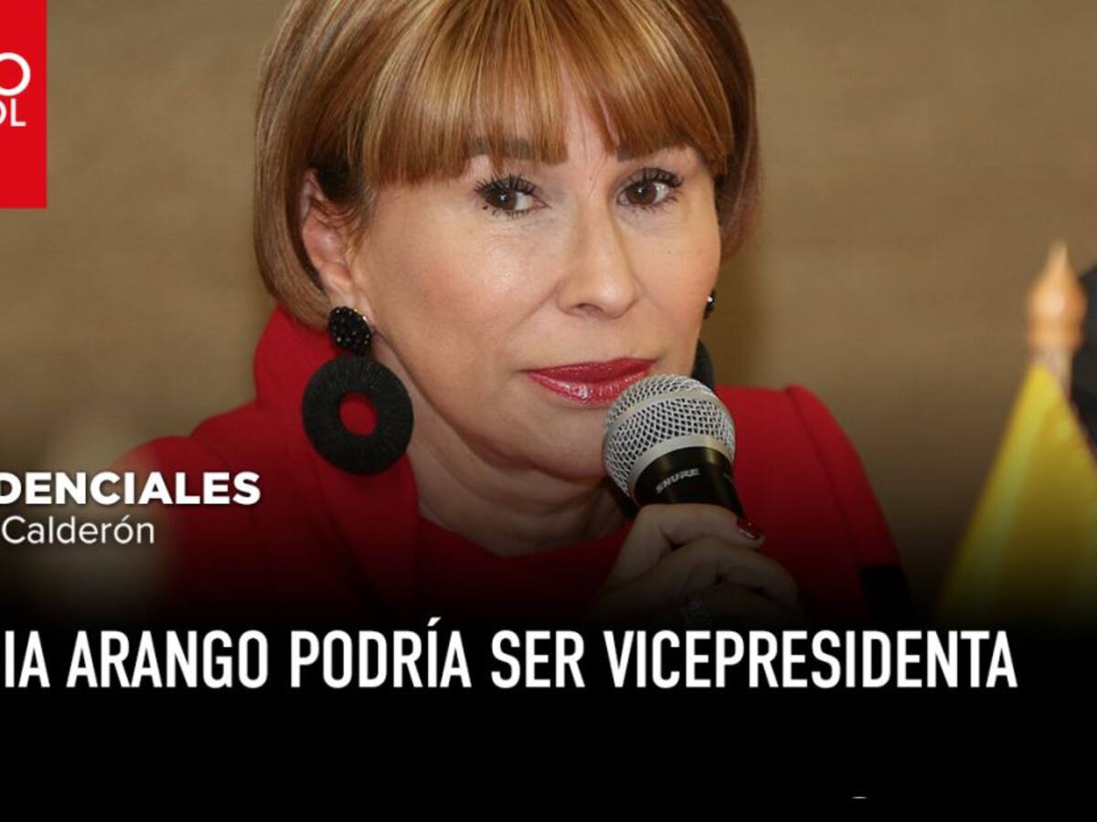 Alicia Arango podría ser vicepresidenta