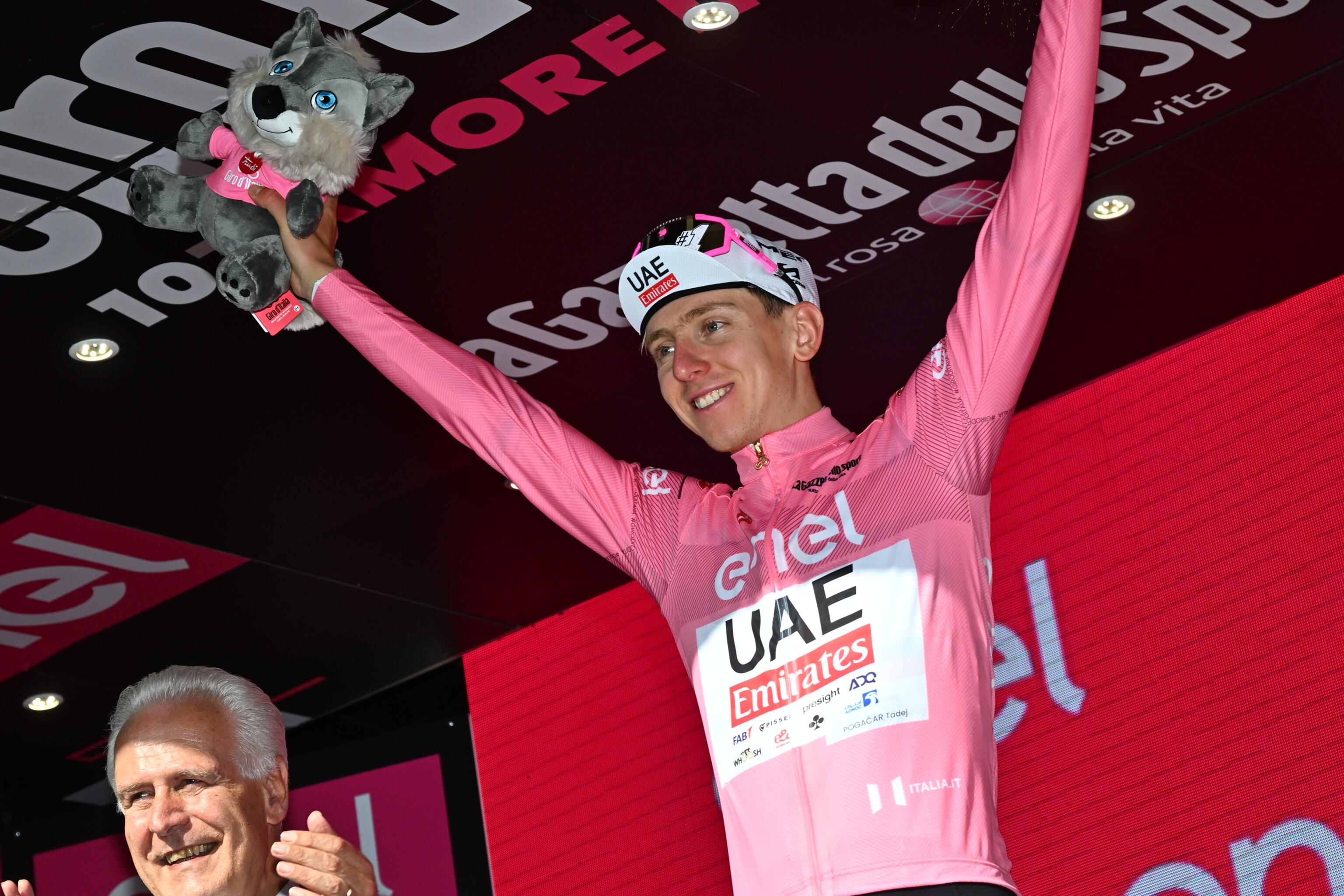 Tadej Pogačar, líder del Giro de Italia 2024 / EFE