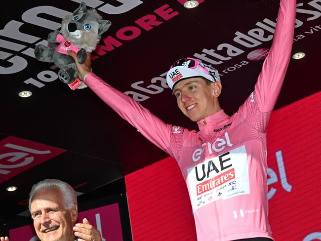 Tadej Pogačar, líder del Giro de Italia 2024 / EFE