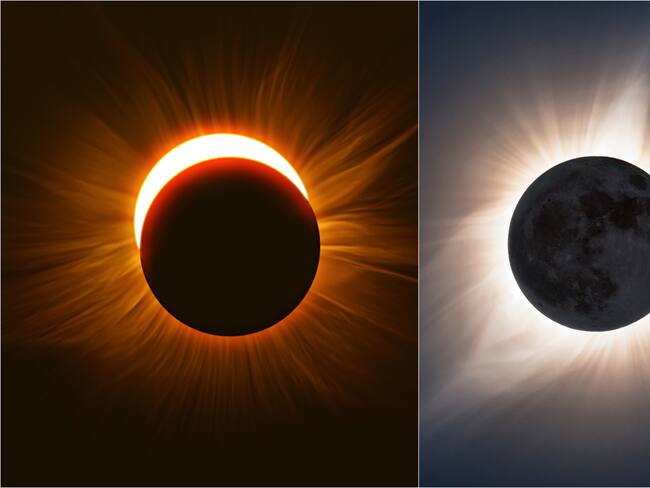 Eclipse Solar y Eclipse Lunar 2023. Foto Getty Images.