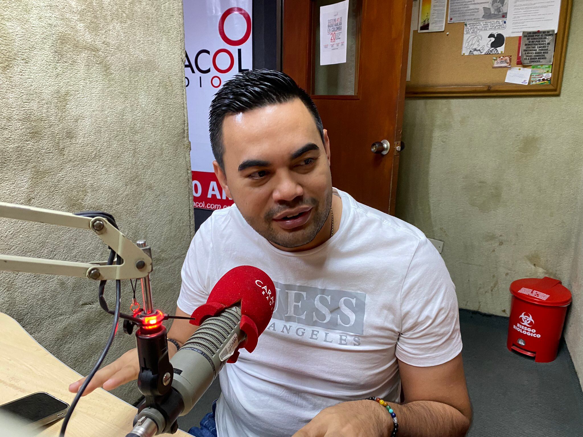 Junior Maldonado, Representante de Ascamcat.