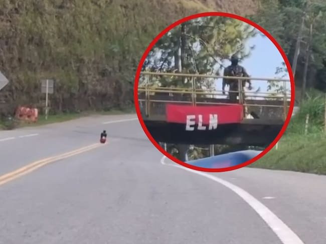 Ejército y Policía destruyeron explosivo y propaganda del ELN en la vía Panamericana del Cauca