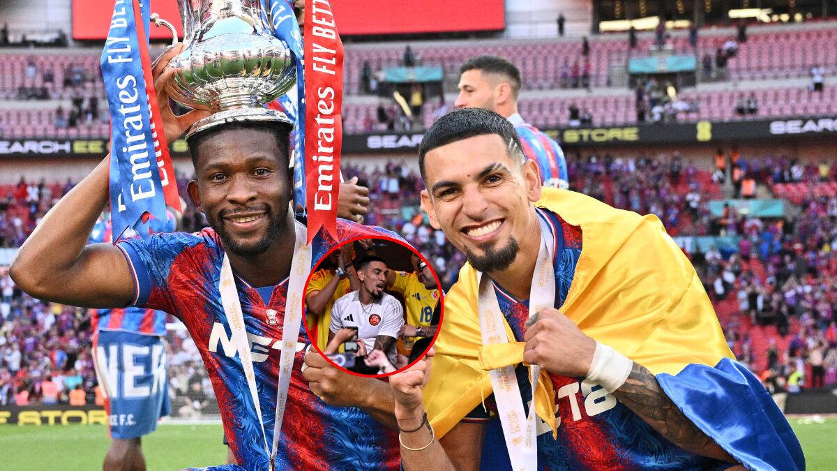 Daniel Muñoz y Jefferson Lerma/Getty Images.