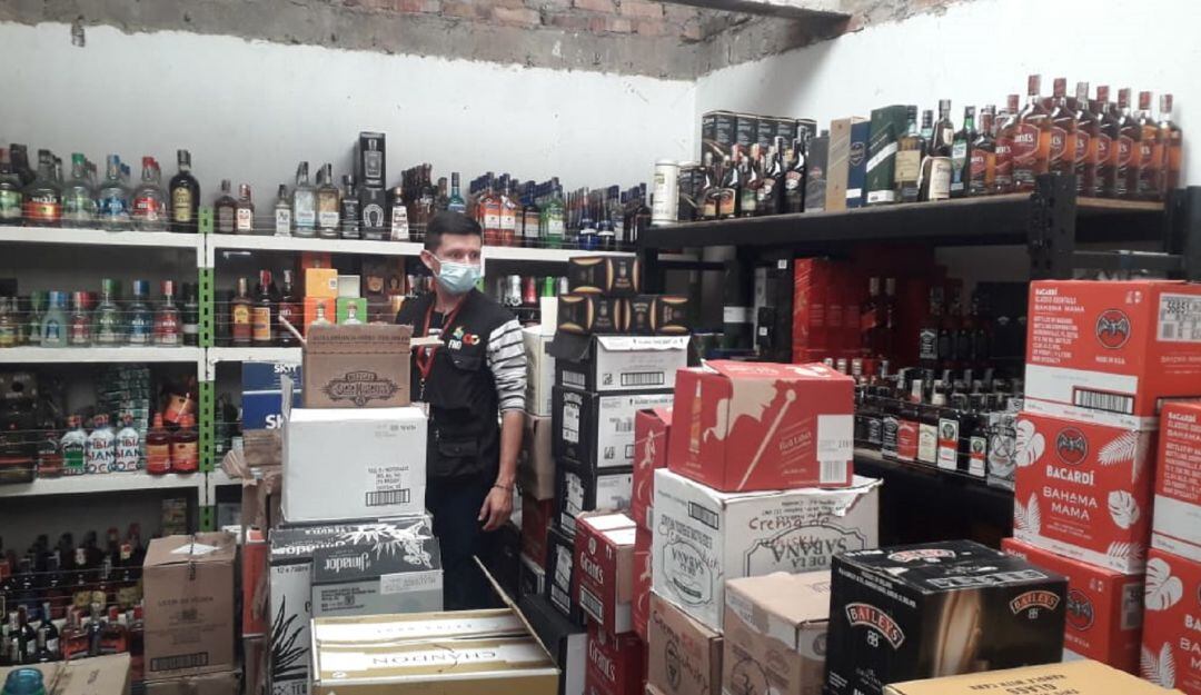 Incautación de cerveza en el Tolima