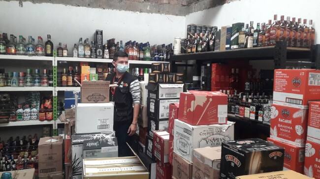 Incautación de cerveza en el Tolima