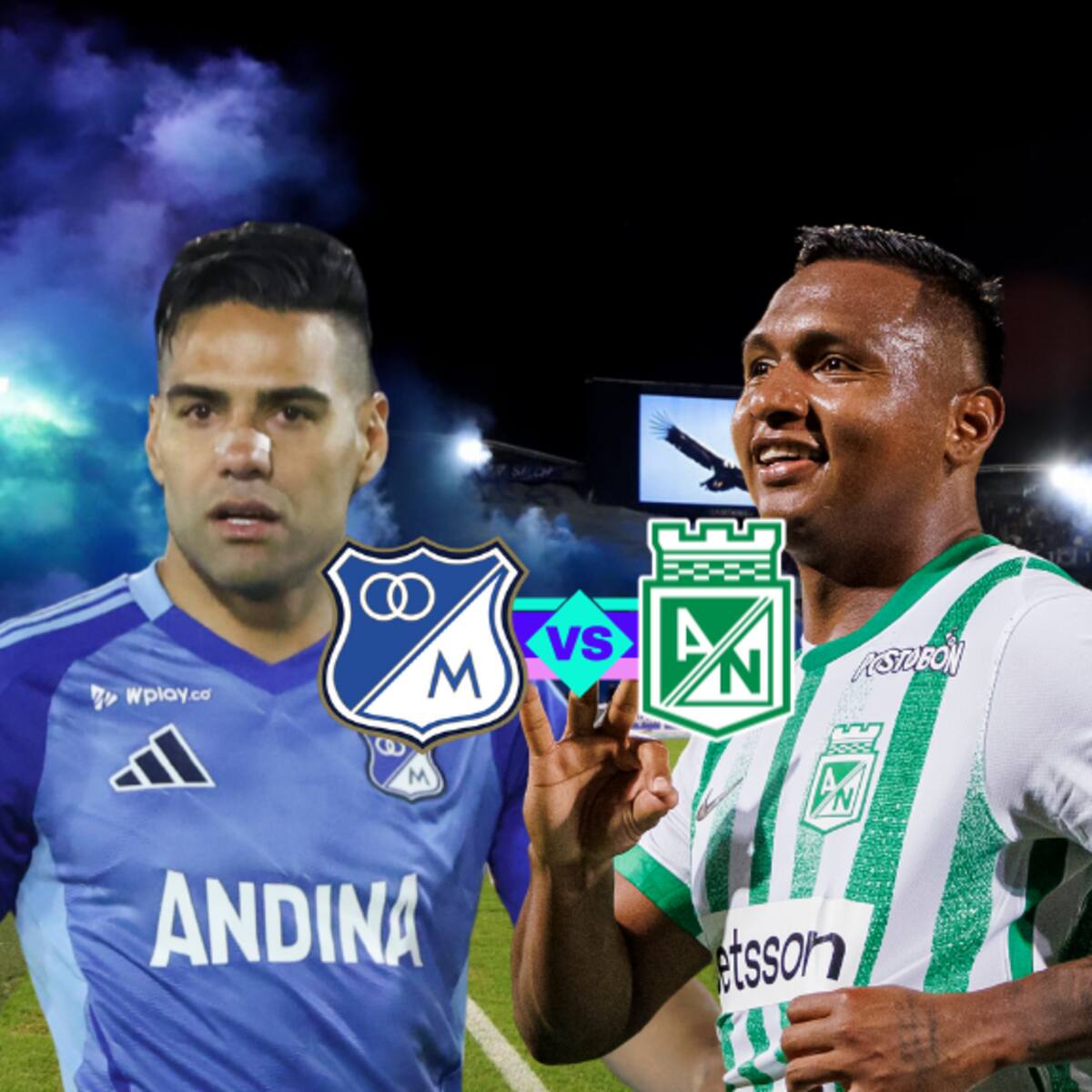 Millonarios vs Nacional en cuadrangulares de Liga Colombiana: hora del partido y posibles convocados