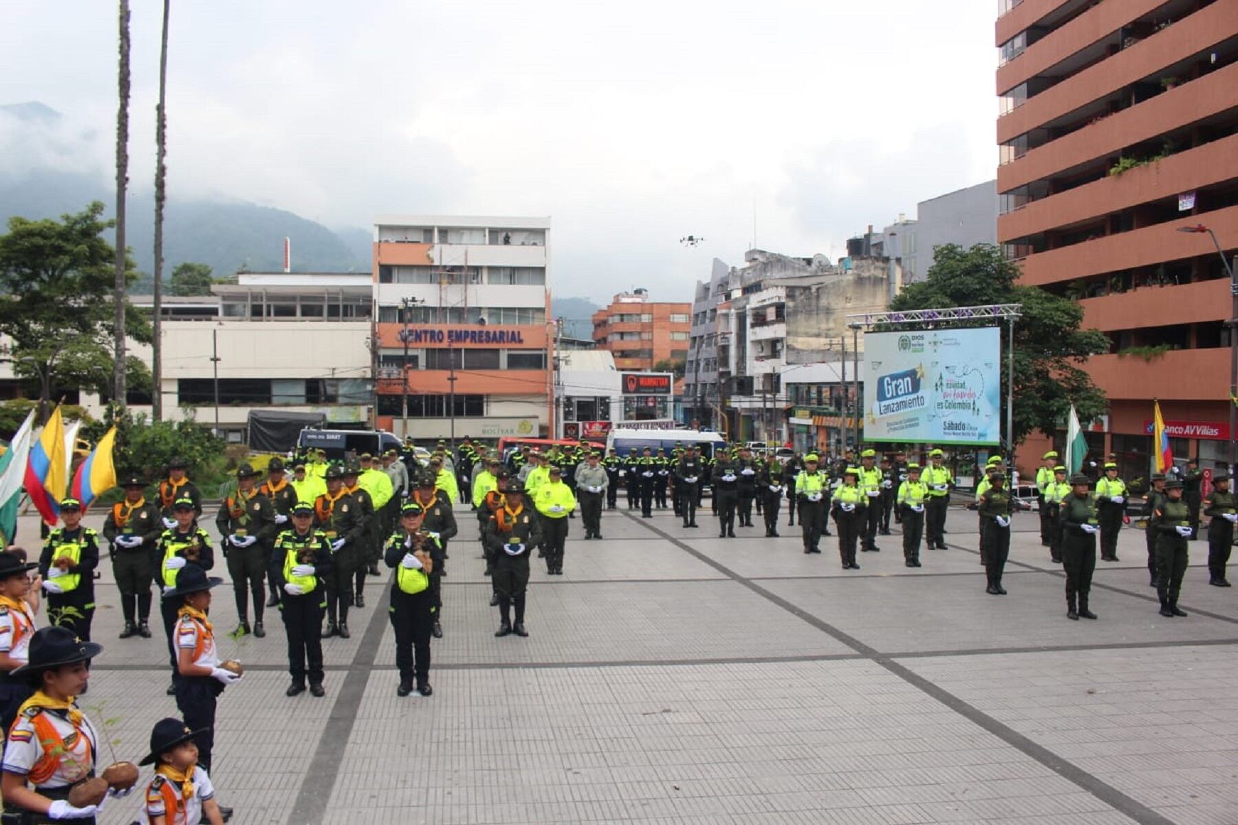Más de 2.000 hombres y mujeres de la Policía estarán garantizando seguridad para estas celebraciones en Ibagué.S
