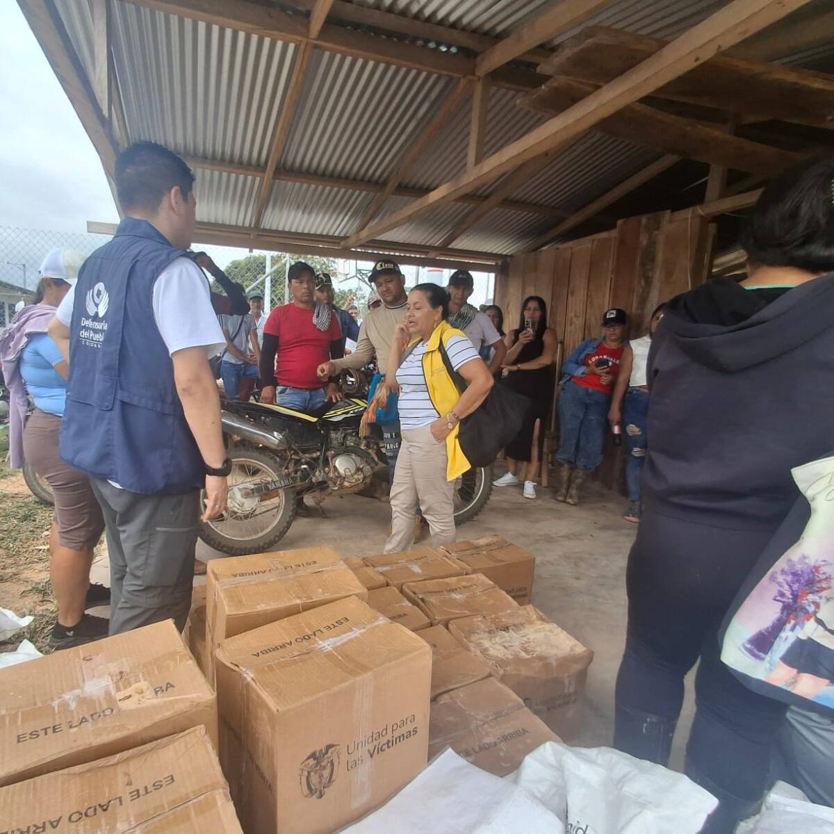Llegó ayuda humanitaria a tres veredas de Remedios confinadas por la violencia de ilegales