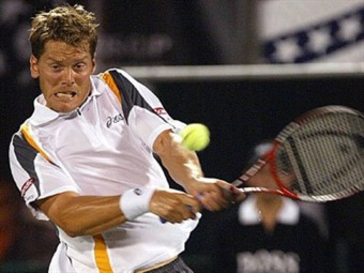 Thomas Enqvist y Wayne Ferreira disputarán la final del Seguros Bolivar Champions Tour de Tenis
