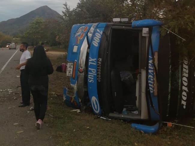 El accidente ocurrió en el sector Pueblo Nuevo jurisdicción Natagaima. 