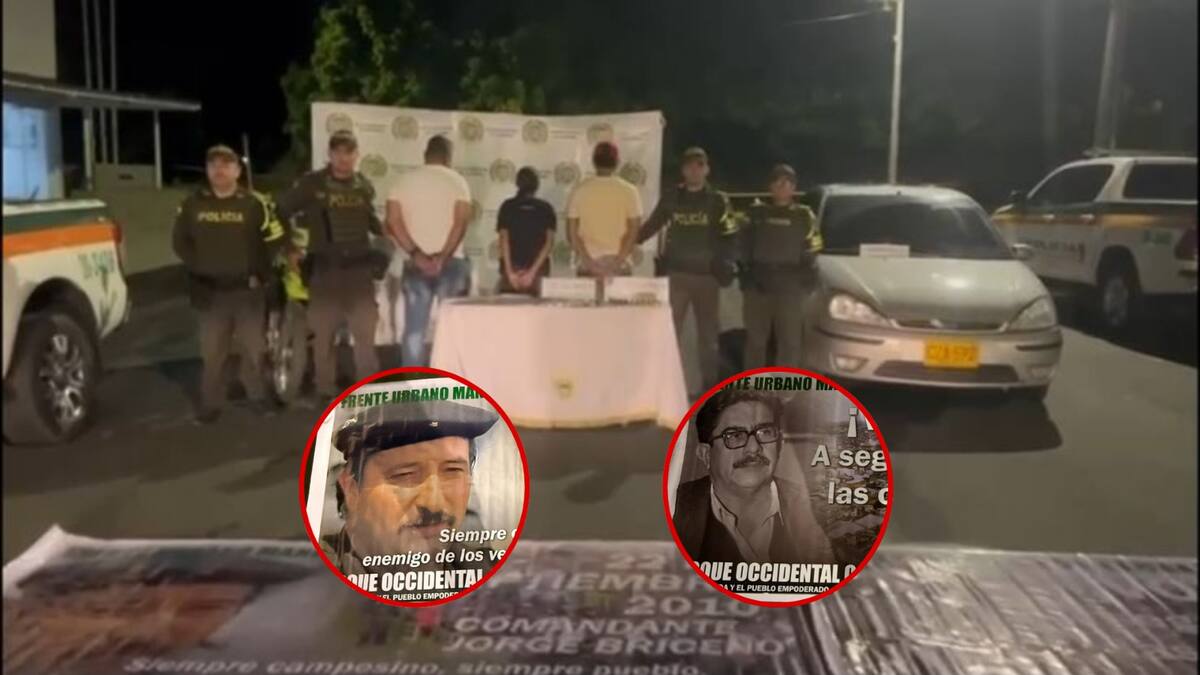 Cayeron disidentes Farc señalados de instalar cilindros en vías del Valle