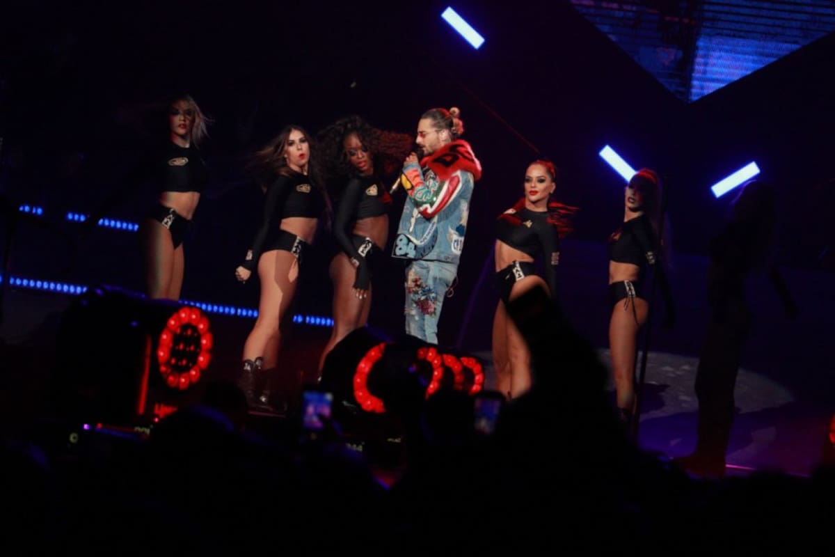 No podía faltar el show con sus bailarinas, que sin duda alguna fueron parte esencial del espectáculo. 