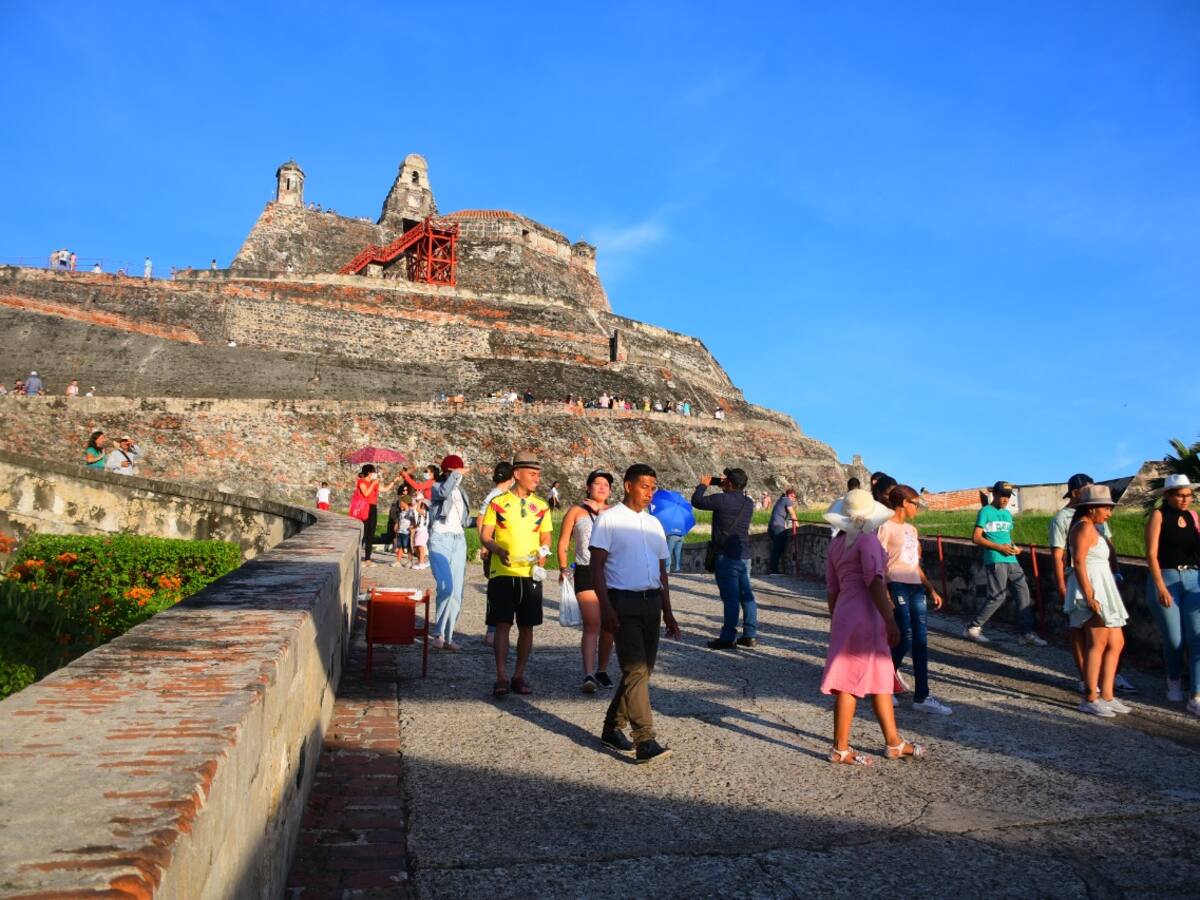 Más de 7 mil colombianos aprovecharon entrada gratis al Castillo de San Felipe