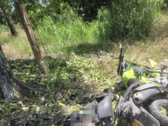 Ataque con explosivos a la Policía en el área metropolitana de Cúcuta / Foto: Cortesía