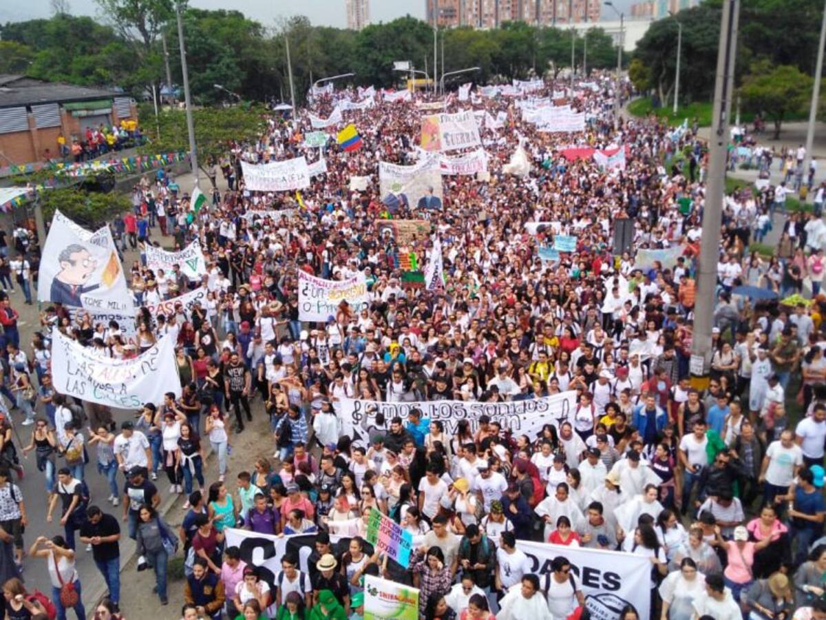 Estudiantes, profesores y trabajadores marcharán hoy en Medellín