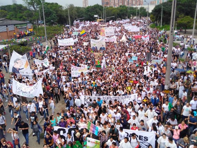 Estudiantes, profesores y trabajadores marcharán hoy en Medellín