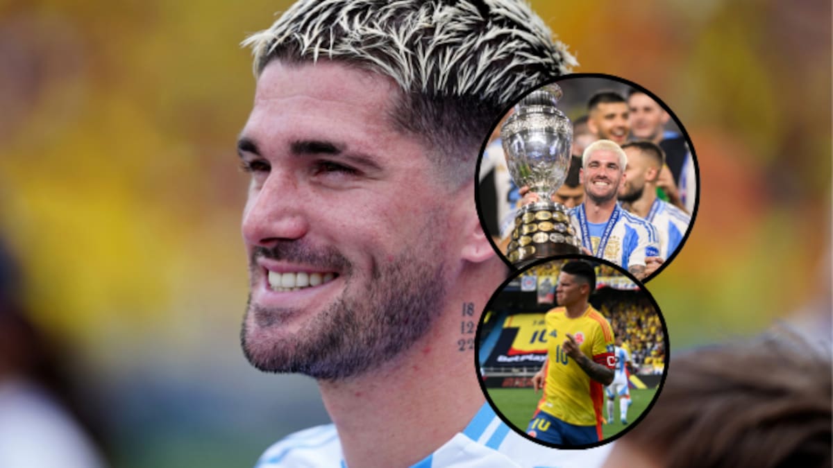 Rodrigo De Paul estalla contra los hinchas colombianos: Siguen dolidos por la Copa América