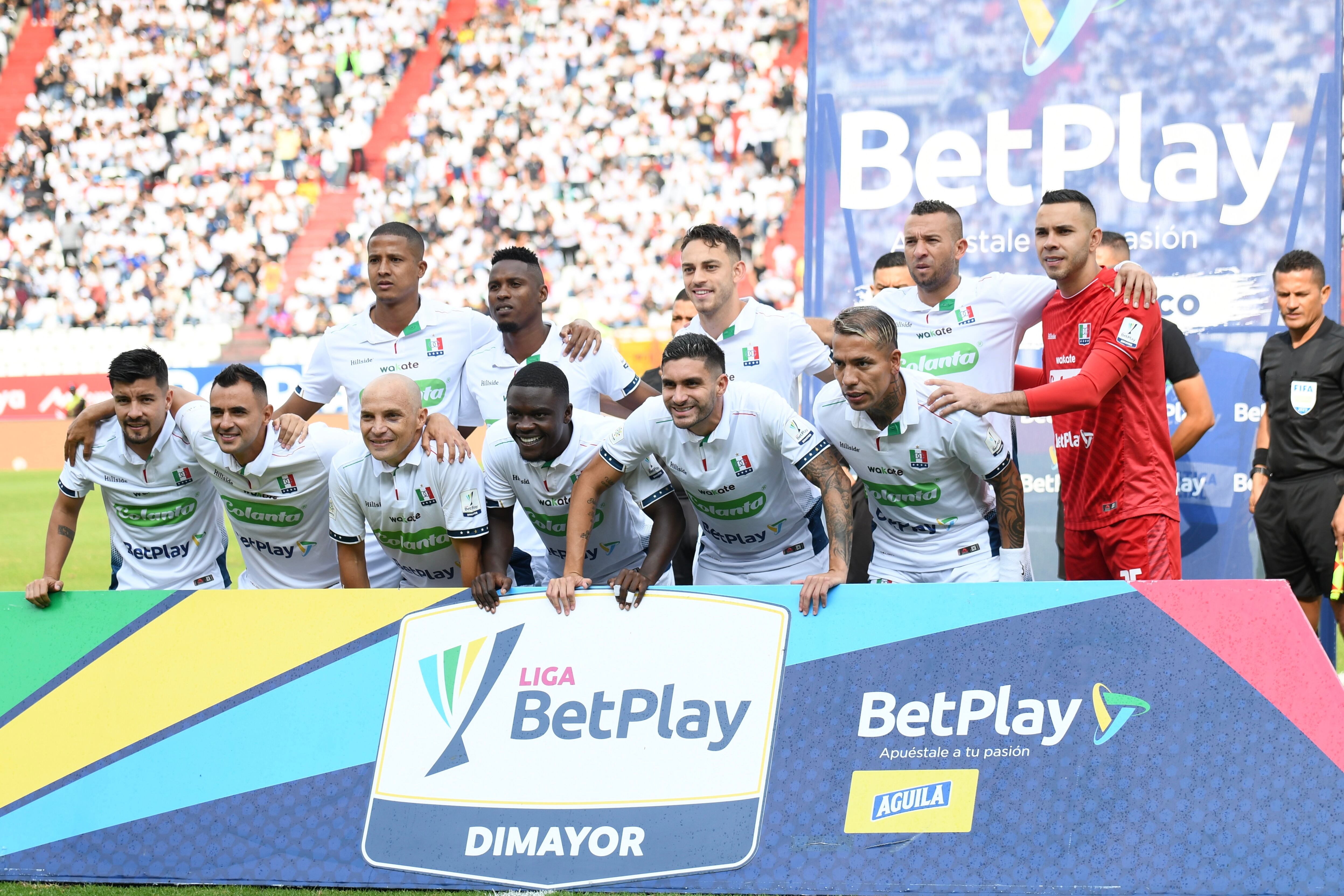 Once Caldas en el Palogrande de Manizales. (Cortesía: Daniel Ocampo)