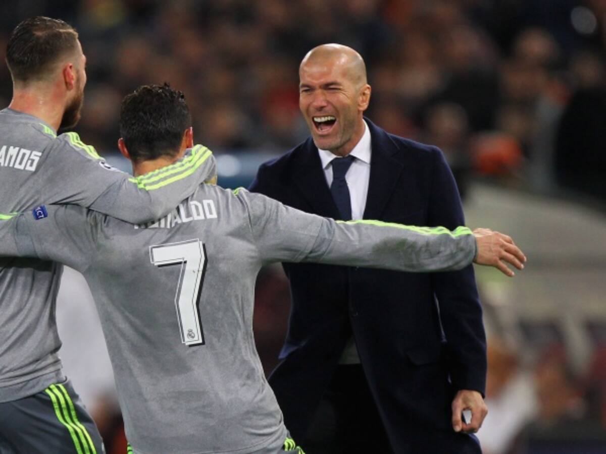 Zidane: "Ramos es un líder en el vestuario, Cristiano en la cancha"