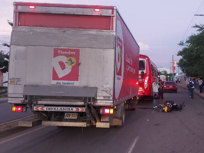 El accidente se presentó en la Troncal de Occidente, a la altura de la entrada al barrio San José de los Campanos