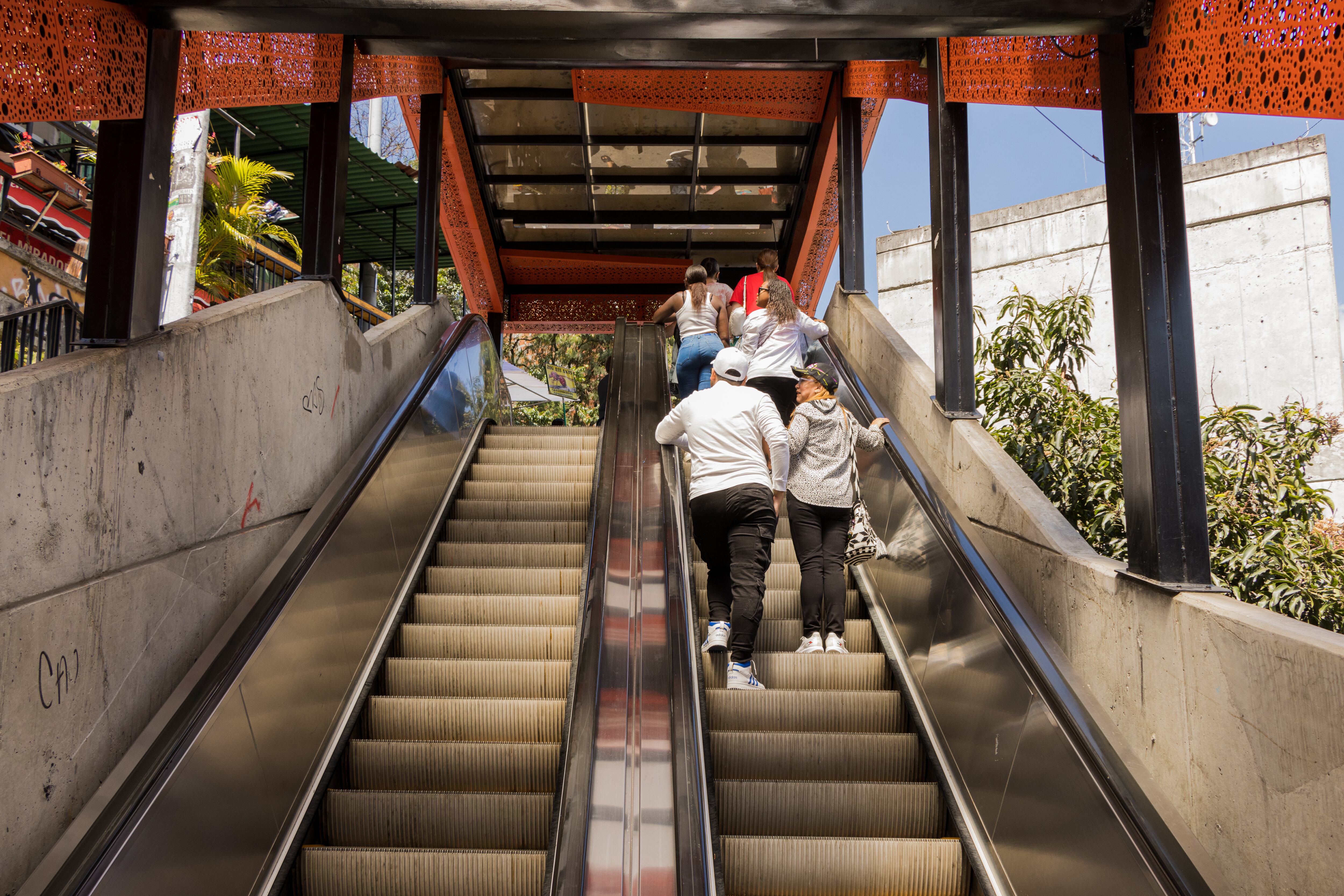 Escaleras eléctricas Comuna 13