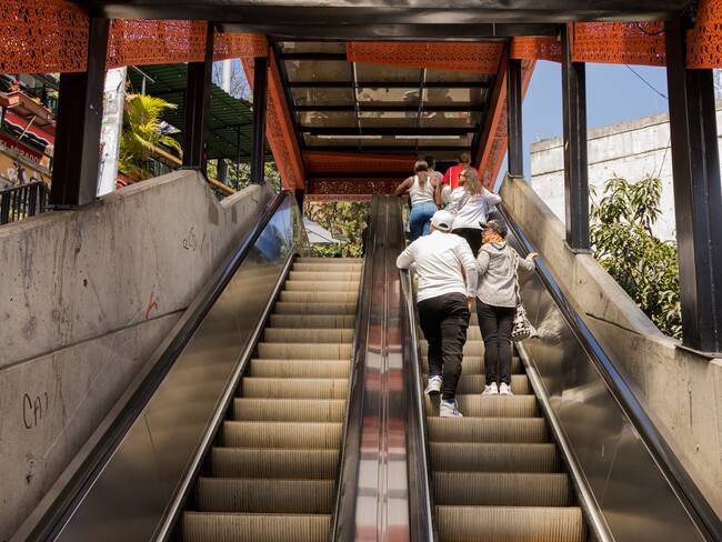 Escaleras eléctricas Comuna 13