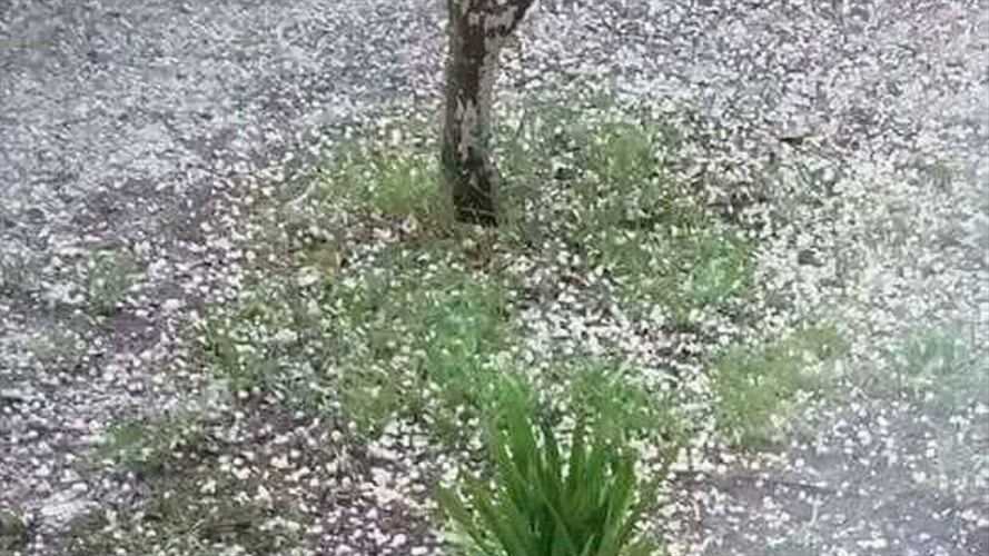 Granizada   . Foto: Cortesía