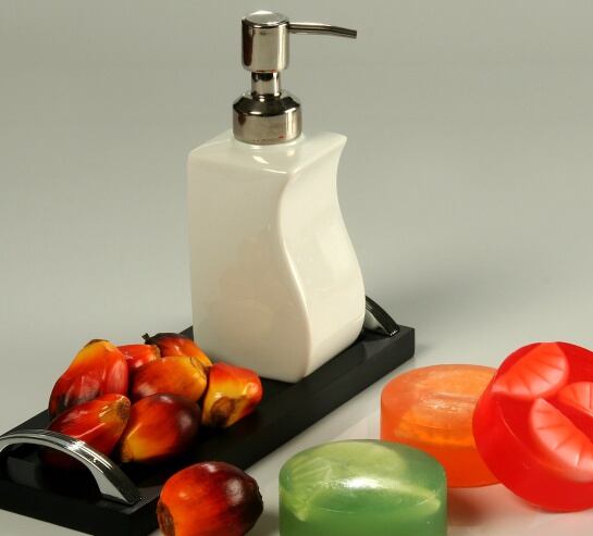 Jabones elaborados a partir de aceite de palma