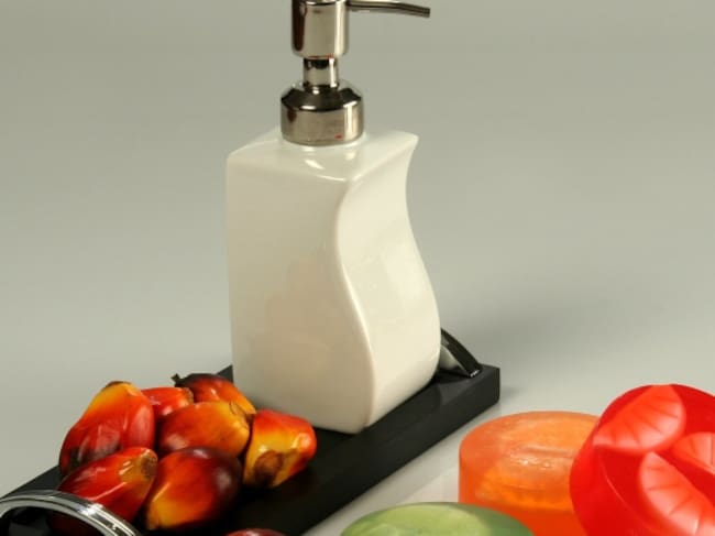 Jabones elaborados a partir de aceite de palma