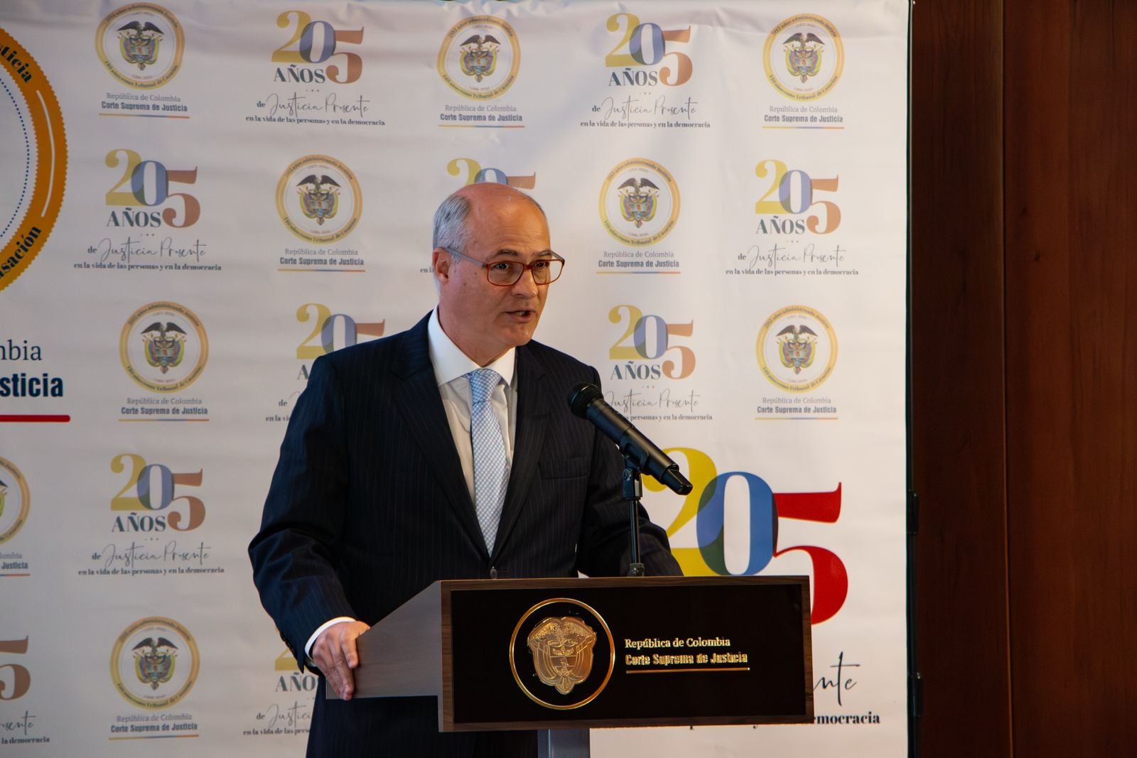 El abogado Juan Pablo Giraldo Puerta, quien integrará la Sala Civil, Agraria y Rural. Foto: Corte Suprema de Justicia.