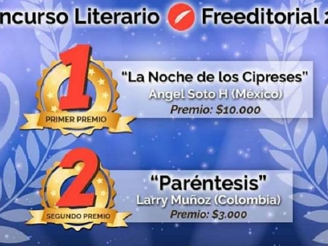 Colombiano se destacó en concurso literario de la mayor editorial digital