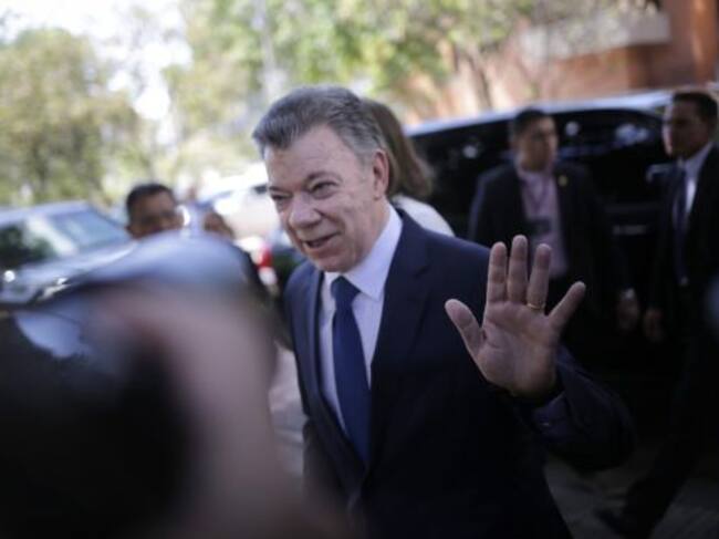 El expresidente Juan Manuel Santos.