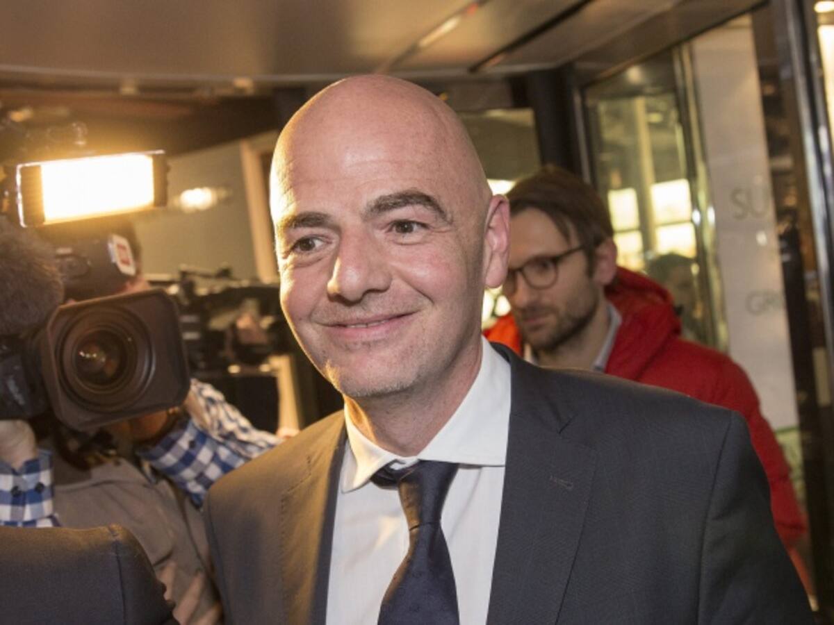 Infantino, el abogado de 45 años que recibió el apoyo de Colombia