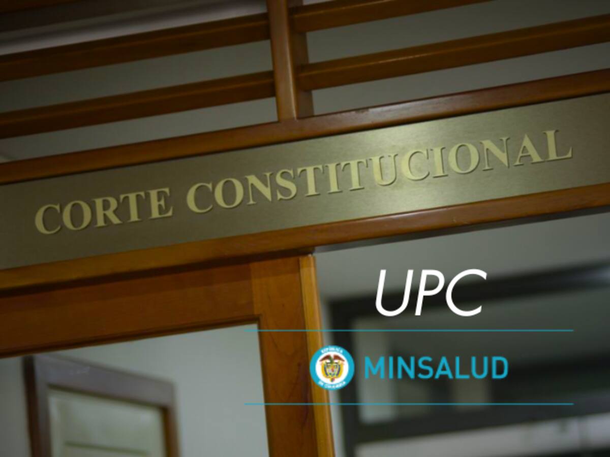 Corte Constitucional deja en firme reajuste de la UPC y rechaza solicitud de MinSalud