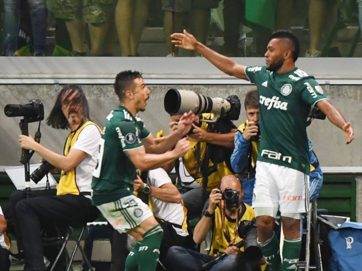 Borja anota en la clasificación de Palmeiras a la semifinal de Libertadores