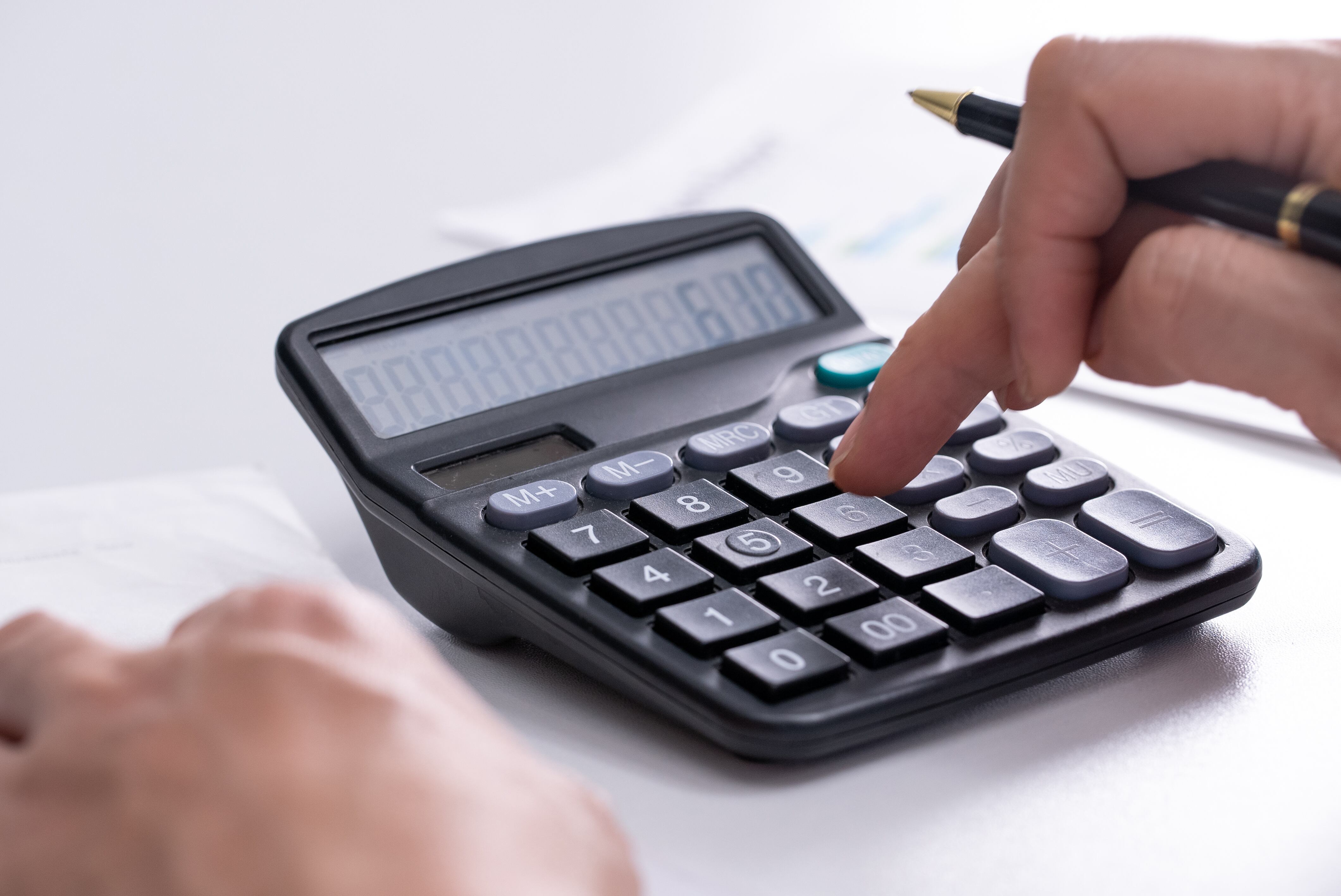 Calculadora, imagen de referencia. Foto: Getty Images