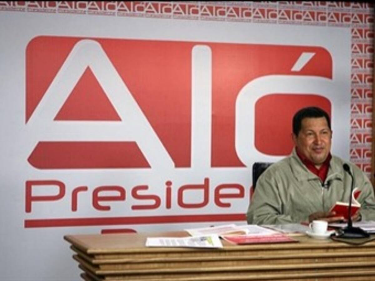 Hugo Chávez transmitirá cuatro días consecutivos de su '¡Aló, presidente!'