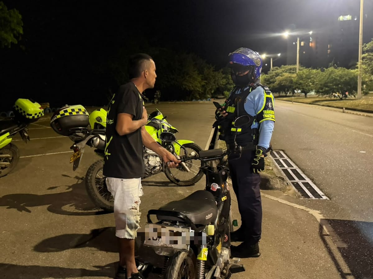 Intensifican operativos para frenar los piques ilegales en distintos sectores de Neiva