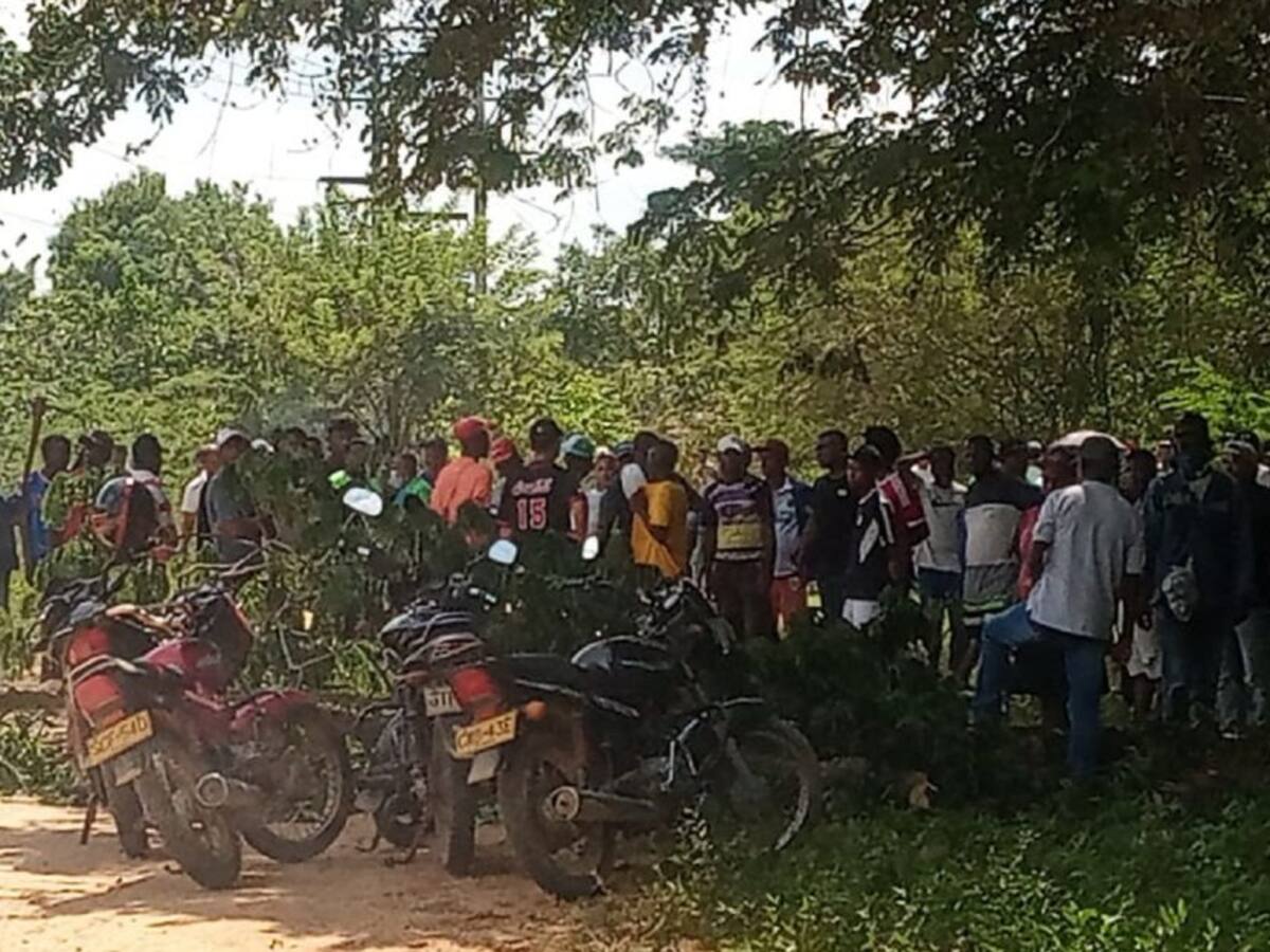 Más del 90% de Cartagena sin agua por una protesta